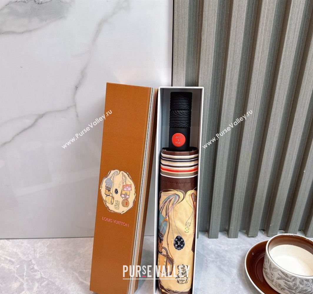 Louis Vuitton Bags Print Umbrella Yellow 2025 0312 (shi-250312095)