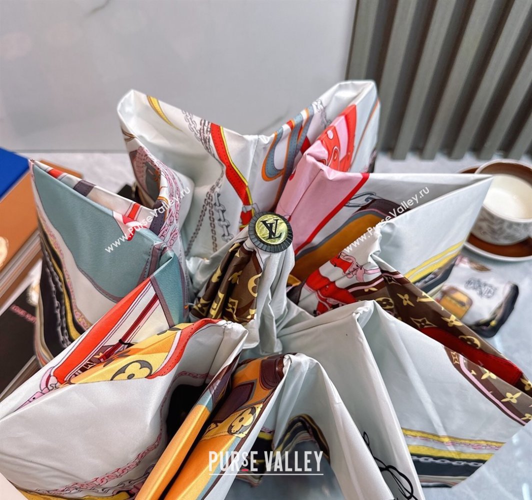 Louis Vuitton Bags Print Umbrella White 2025 0312 (shi-250312096)