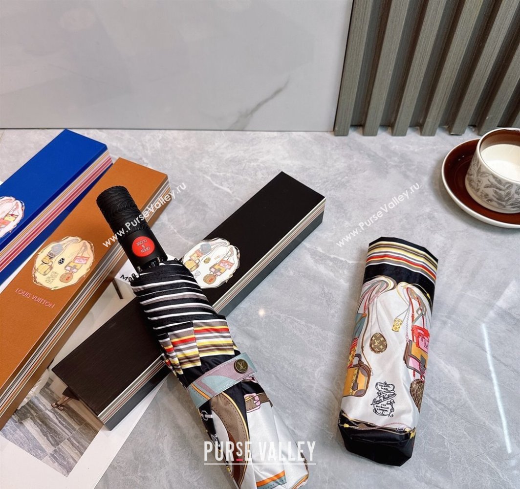 Louis Vuitton Bags Print Umbrella White 2025 0312 (shi-250312096)