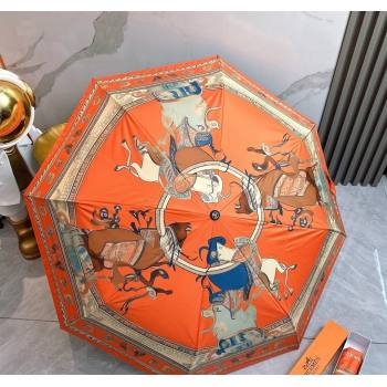 Hermes Umbrella Orange 2025 031201 (shi-250312097)