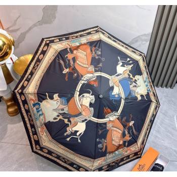 Hermes Umbrella Black 2025 031201 (shi-250312098)
