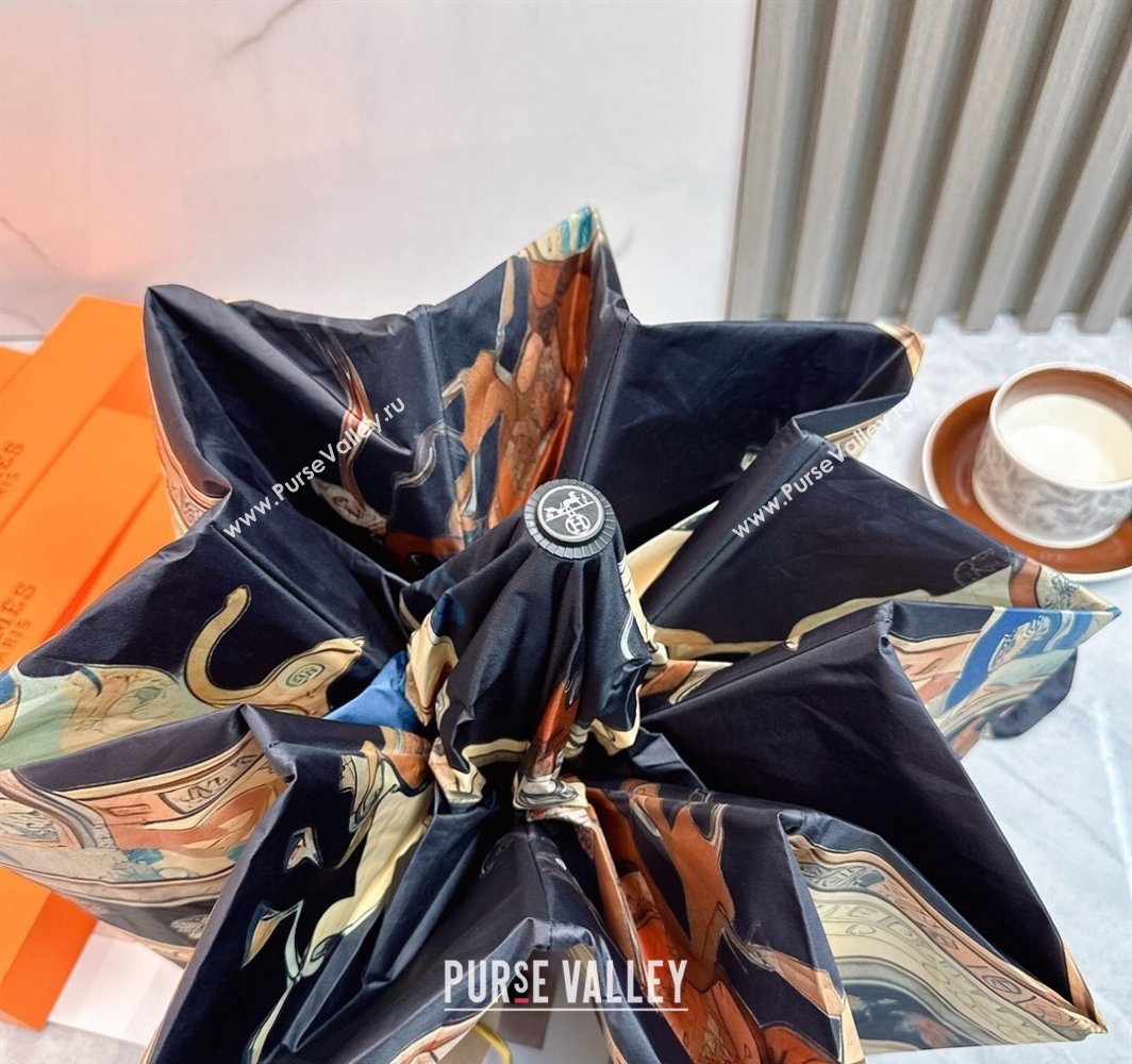 Hermes Umbrella Black 2025 031201 (shi-250312098)