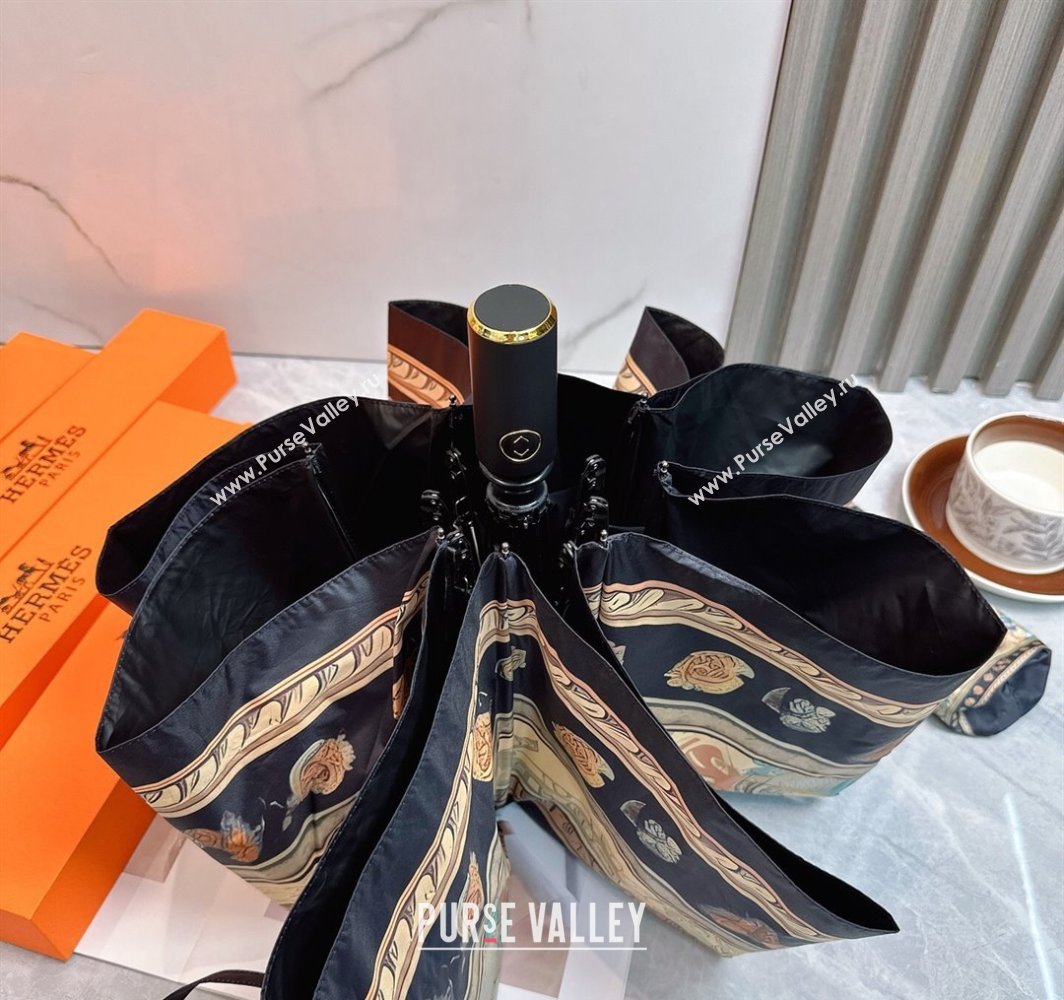 Hermes Umbrella Black 2025 031201 (shi-250312098)