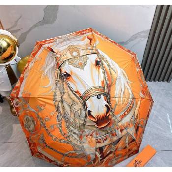 Hermes Umbrella Orange 2025 031202 (shi-250312099)