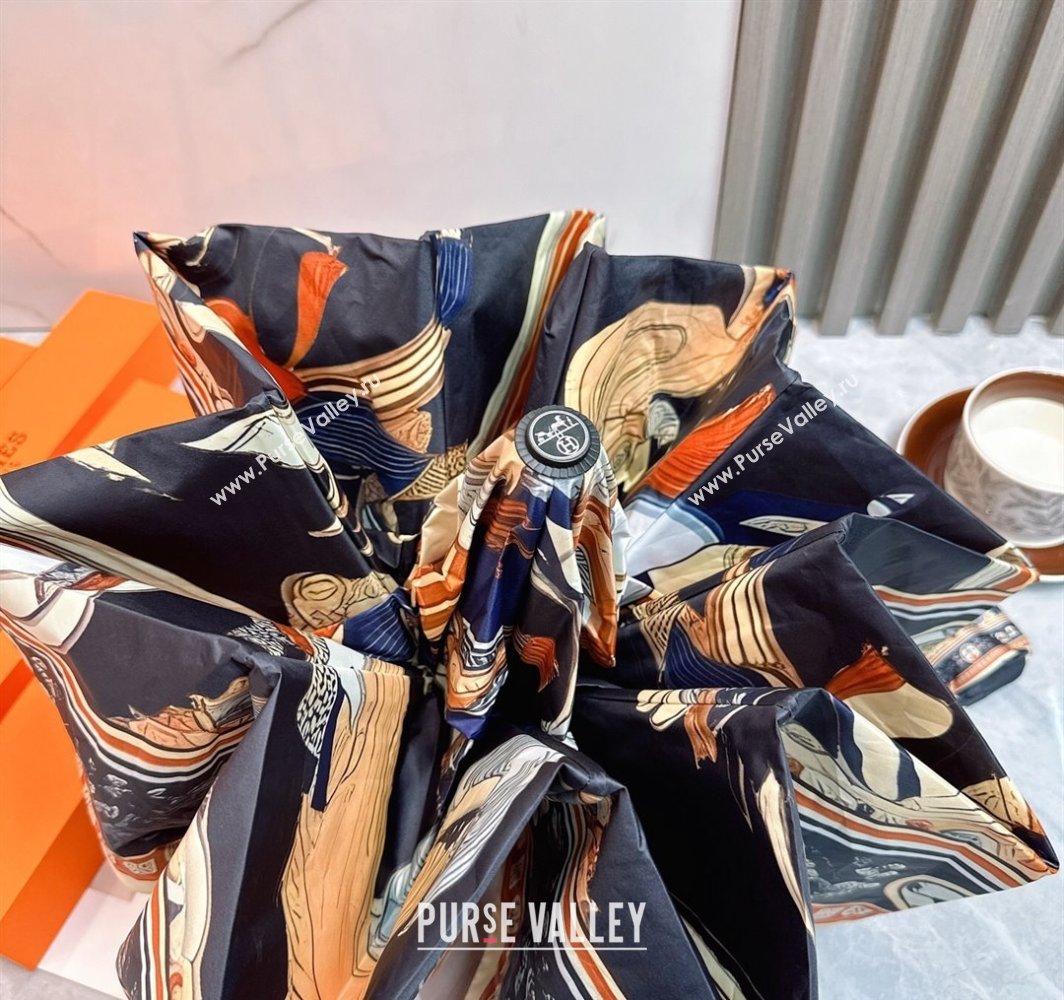 Hermes Umbrella Black 2025 031203 (shi-250312101)