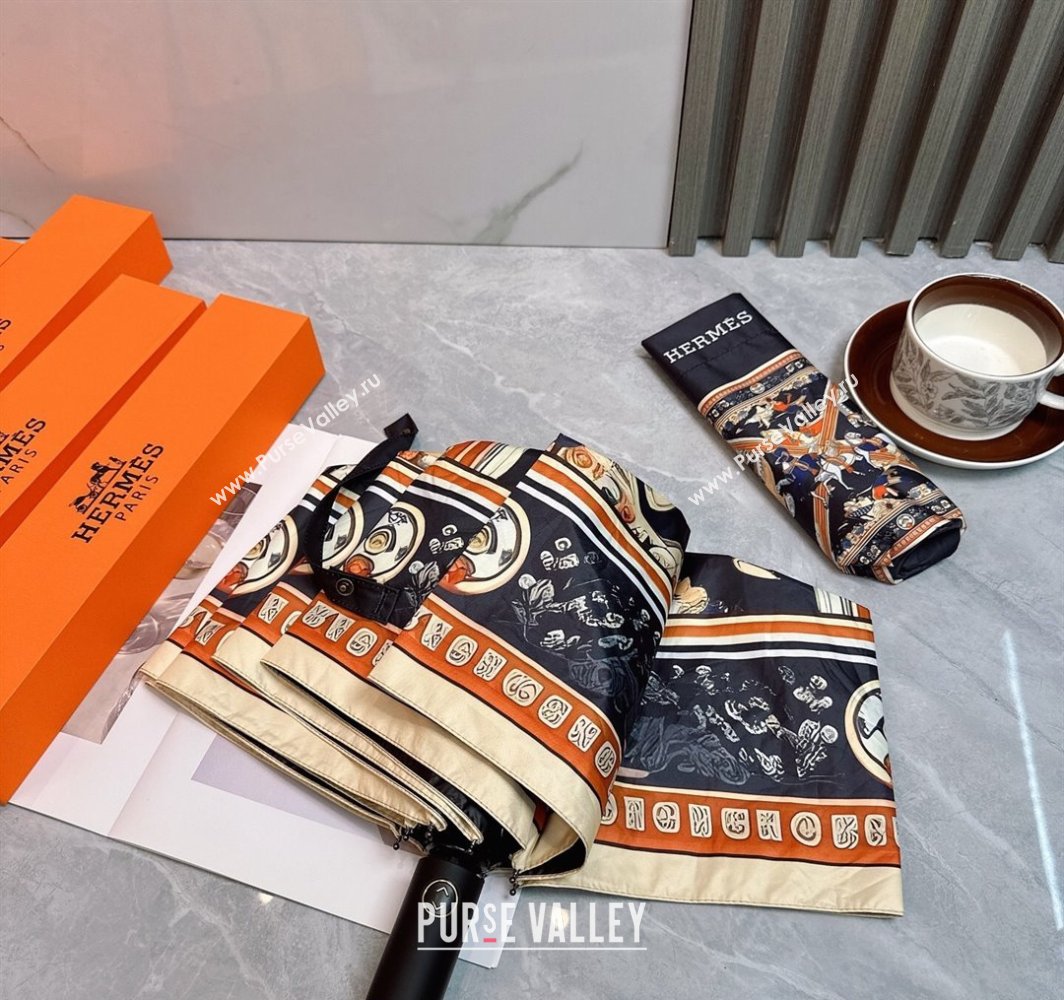 Hermes Umbrella Black 2025 031203 (shi-250312101)