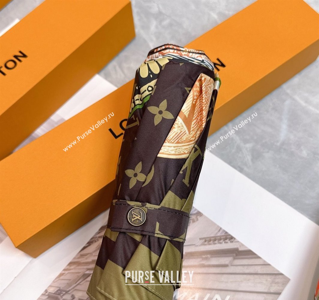 Louis Vuitton Coin Print Umbrella Classic Monogram 2025 0312 (shi-250312110)