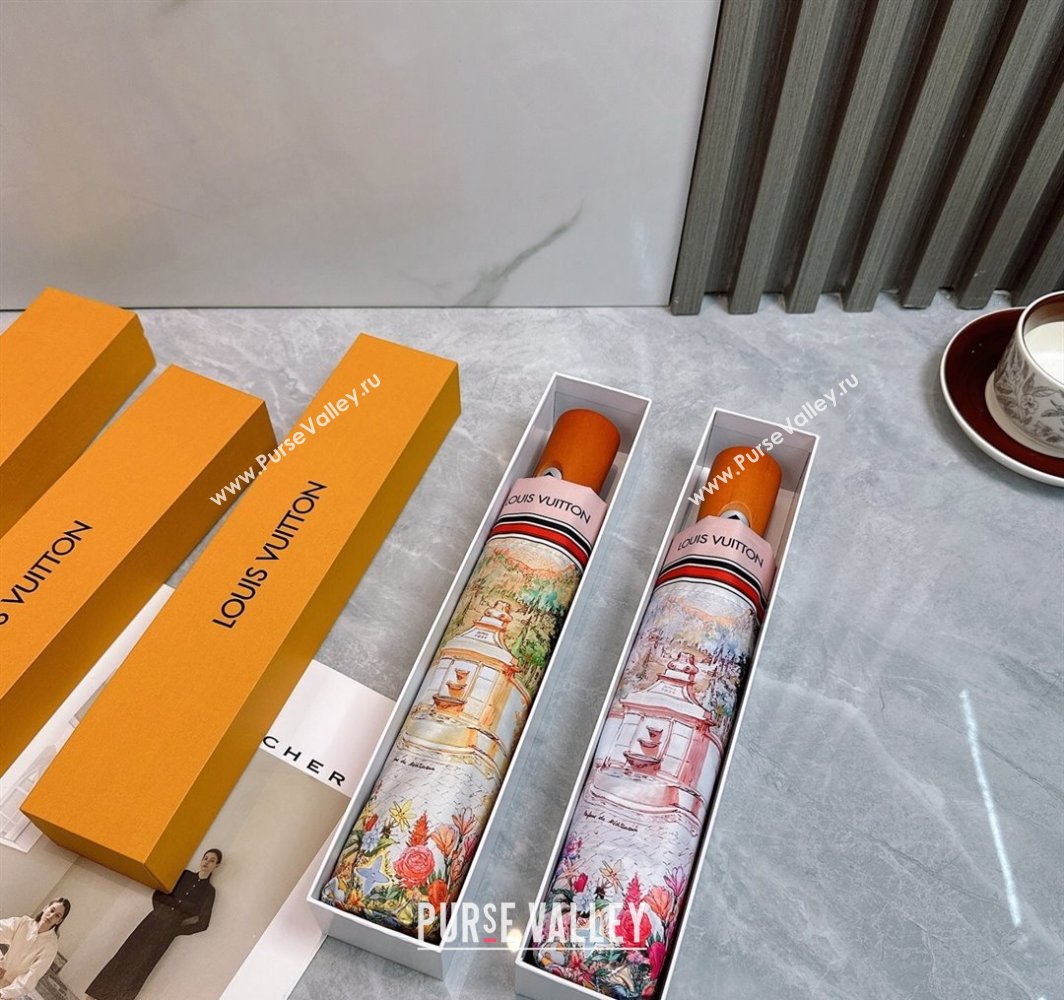 Louis Vuitton 1985 Summer Umbrella Pink 2025 0312 (shi-250312086)