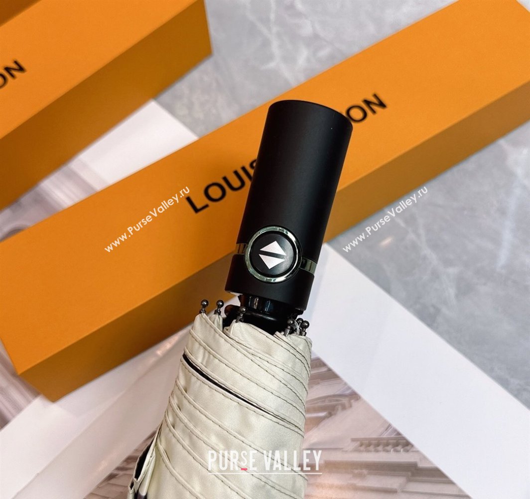 Louis Vuitton Coin Print Umbrella White 2025 0312 (shi-250312111)