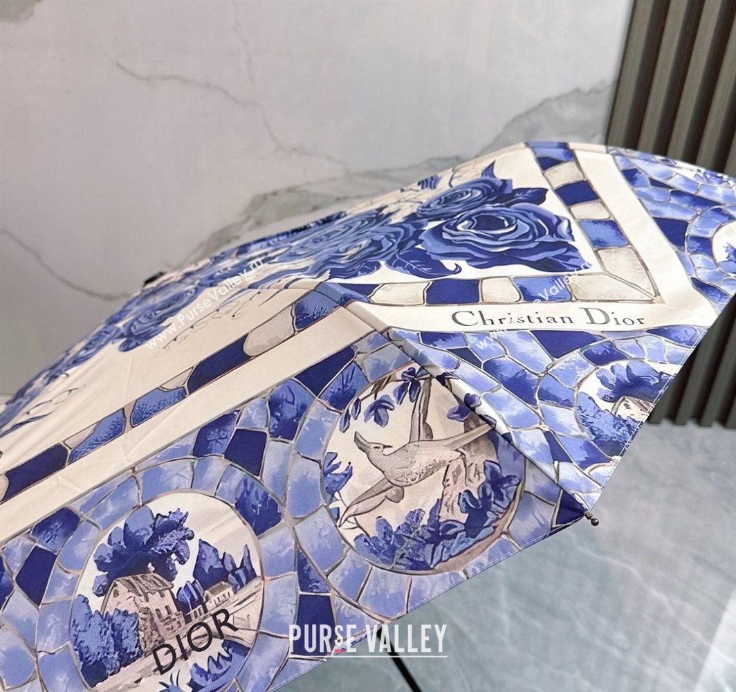 Dior Flora Umbrella Blue 2025 0312 (shi-250312113)