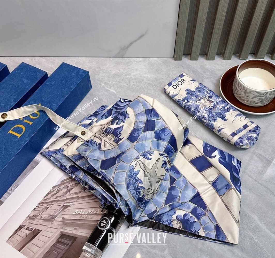 Dior Flora Umbrella Blue 2025 0312 (shi-250312113)