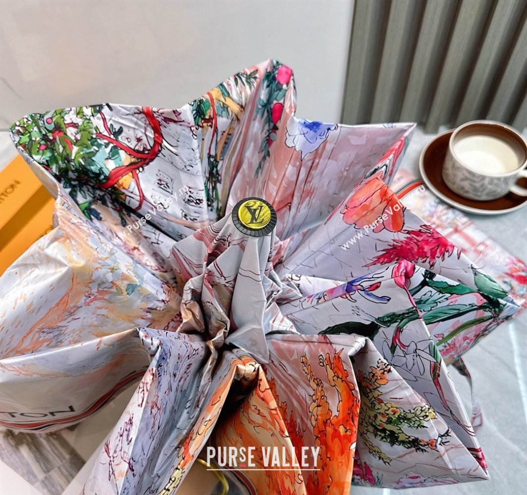 Louis Vuitton 1985 Summer Umbrella Pink 2025 0312 (shi-250312086)