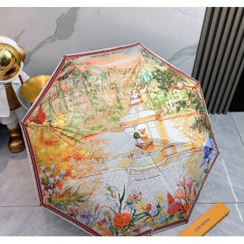 Louis Vuitton 1985 Summer Umbrella Yellow 2025 0312 (shi-250312087)