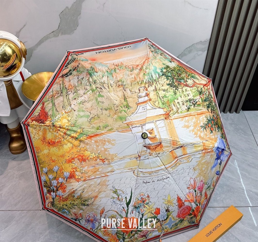 Louis Vuitton 1985 Summer Umbrella Yellow 2025 0312 (shi-250312087)