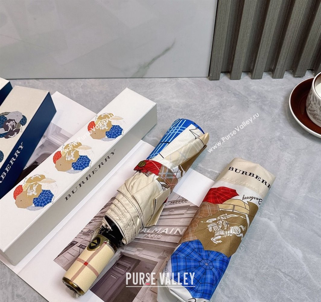 Burberry Equestrian Knight Umbrella 2 2025 0312 (shi-250312119)