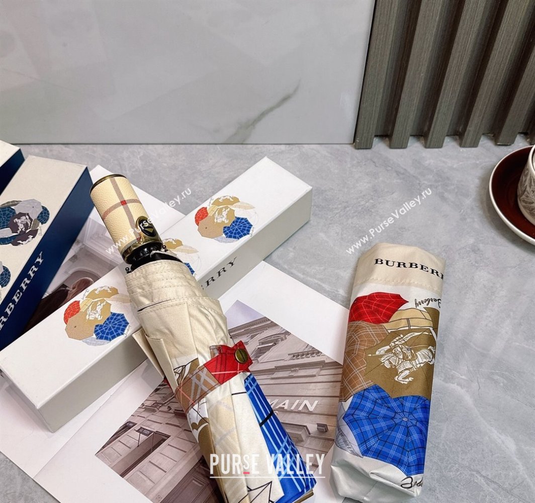 Burberry Equestrian Knight Umbrella 2 2025 0312 (shi-250312119)