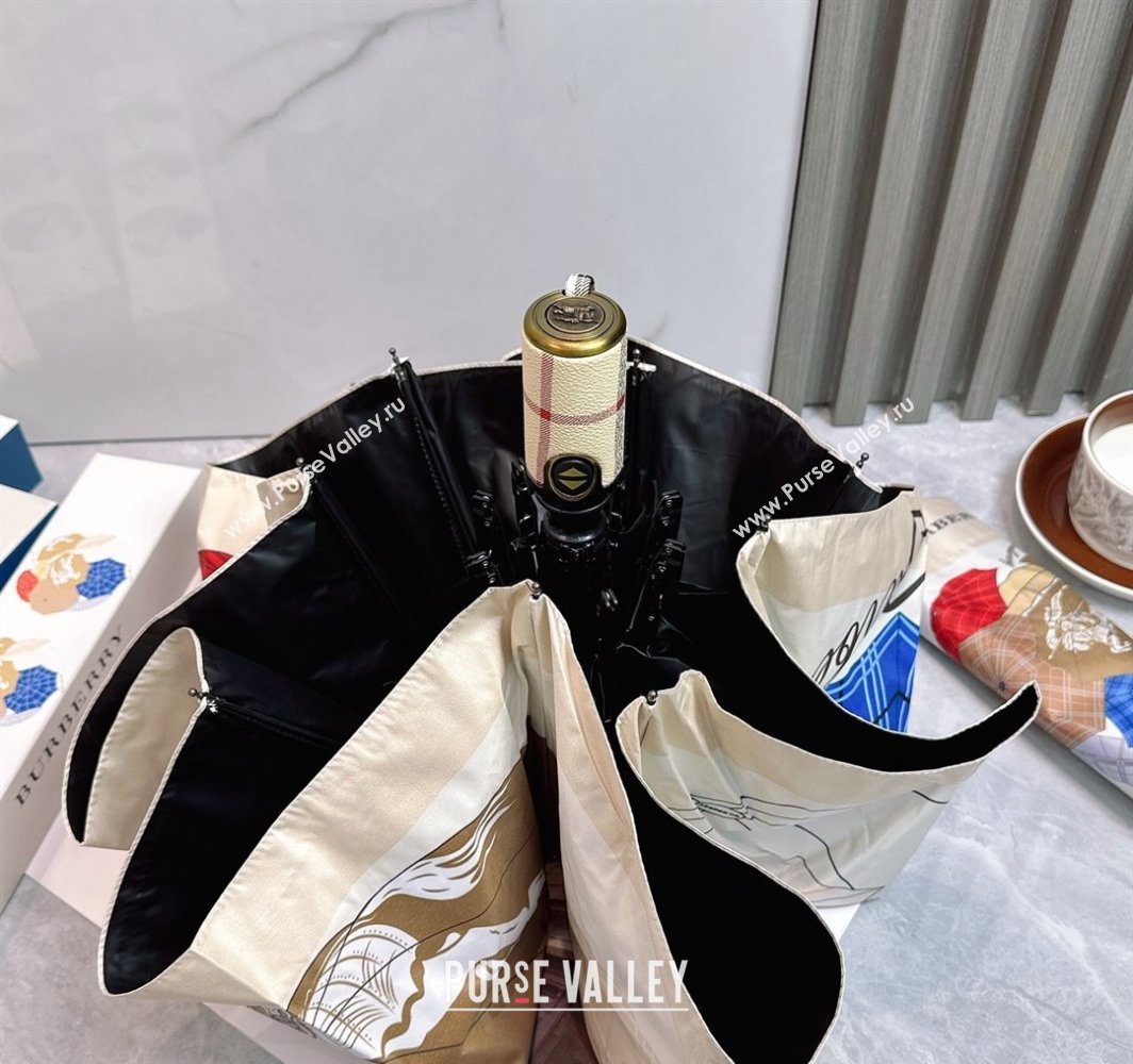 Burberry Equestrian Knight Umbrella 2 2025 0312 (shi-250312119)