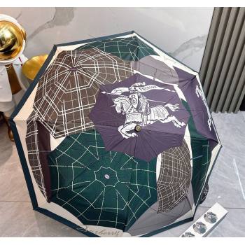 Burberry Equestrian Knight Umbrella 3 2025 0312 (shi-250312120)