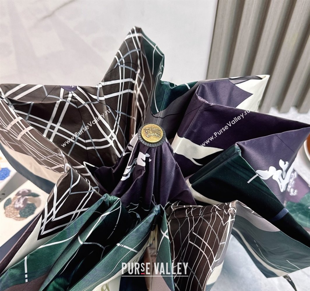 Burberry Equestrian Knight Umbrella 3 2025 0312 (shi-250312120)