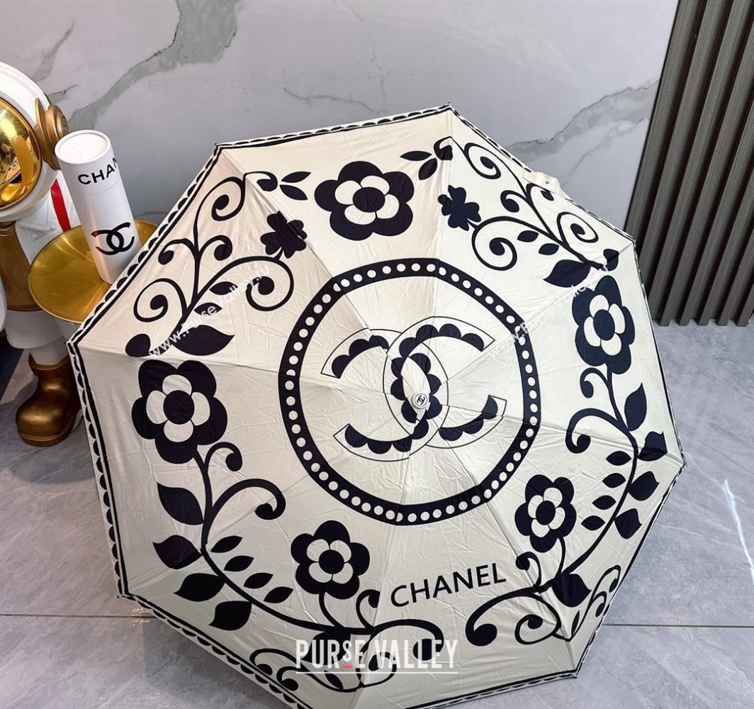 Chanel Umbrella White 2025 031206 (shi-250312123)