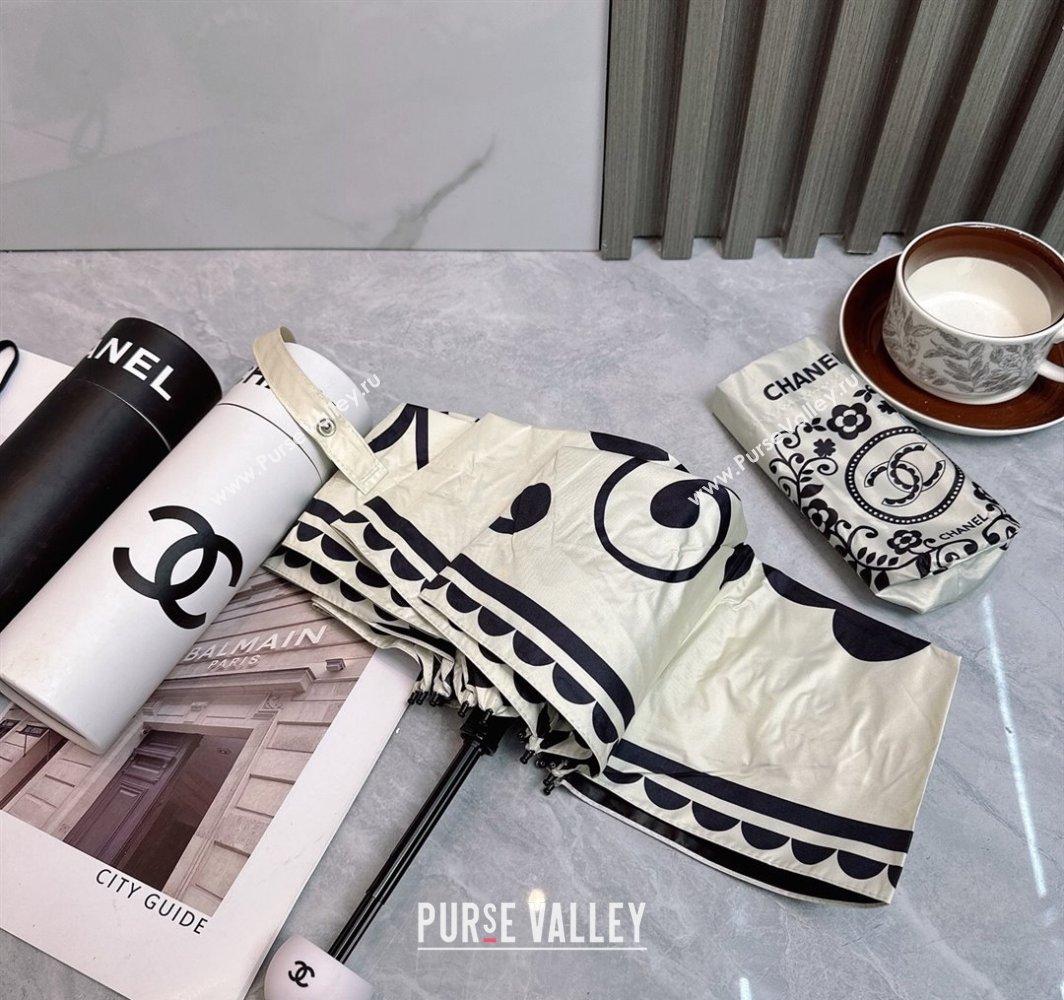 Chanel Umbrella White 2025 031206 (shi-250312123)