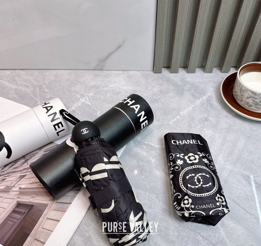 Chanel Umbrella Black 2025 031206 (shi-250312124)
