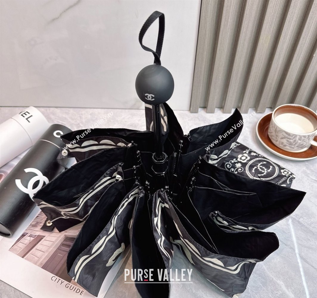 Chanel Umbrella Black 2025 031206 (shi-250312124)