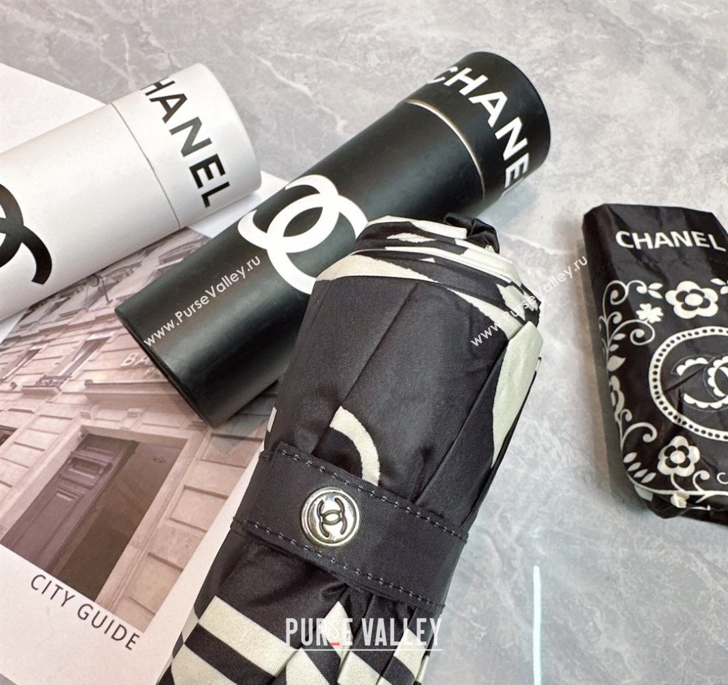 Chanel Umbrella Black 2025 031206 (shi-250312124)