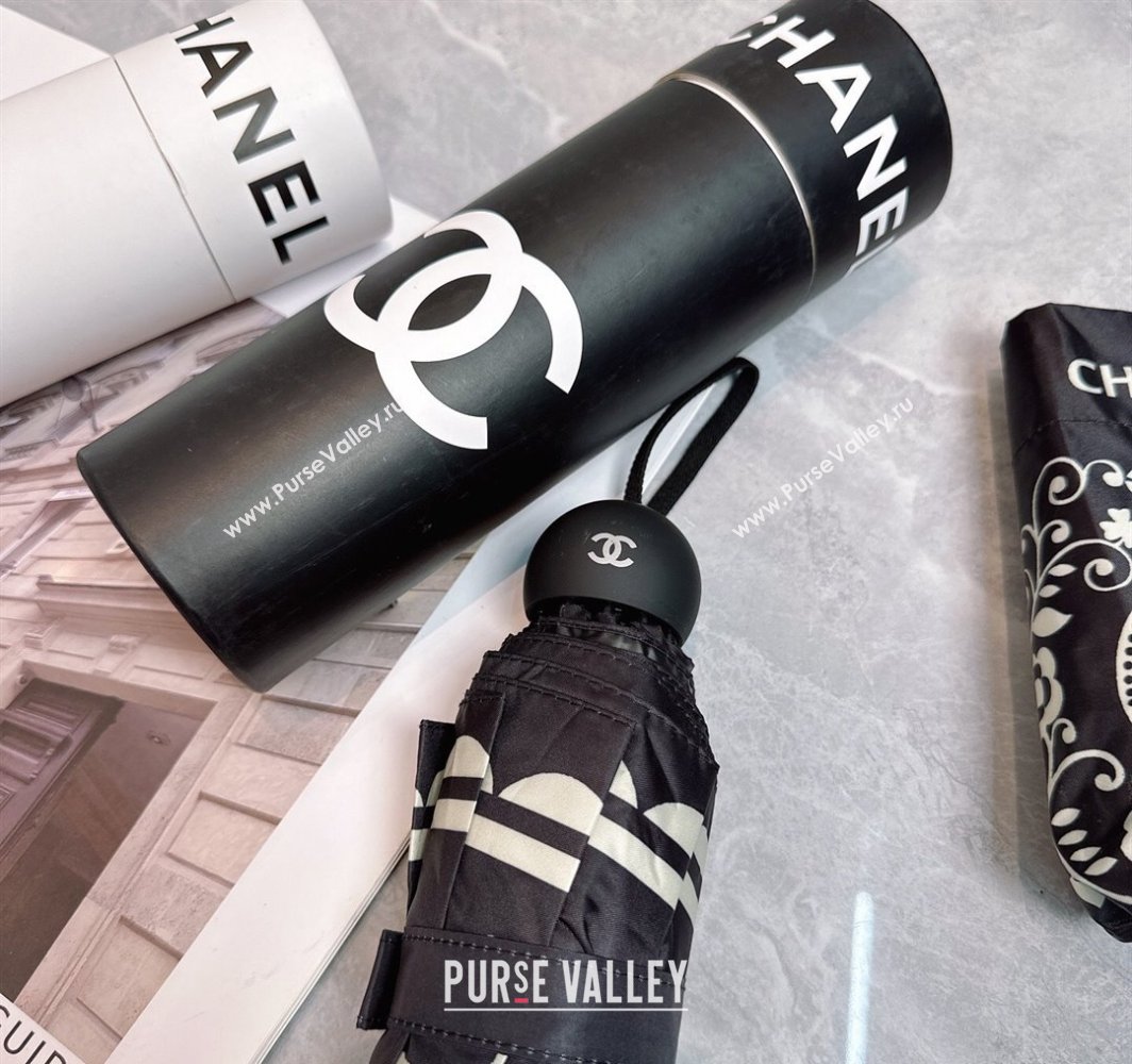 Chanel Umbrella Black 2025 031206 (shi-250312124)