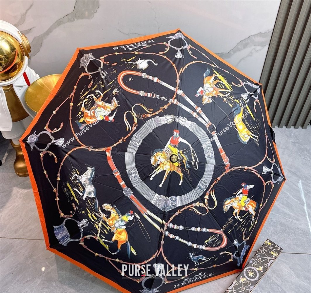 Hermes Umbrella Black 2025 031205 (shi-250312109)