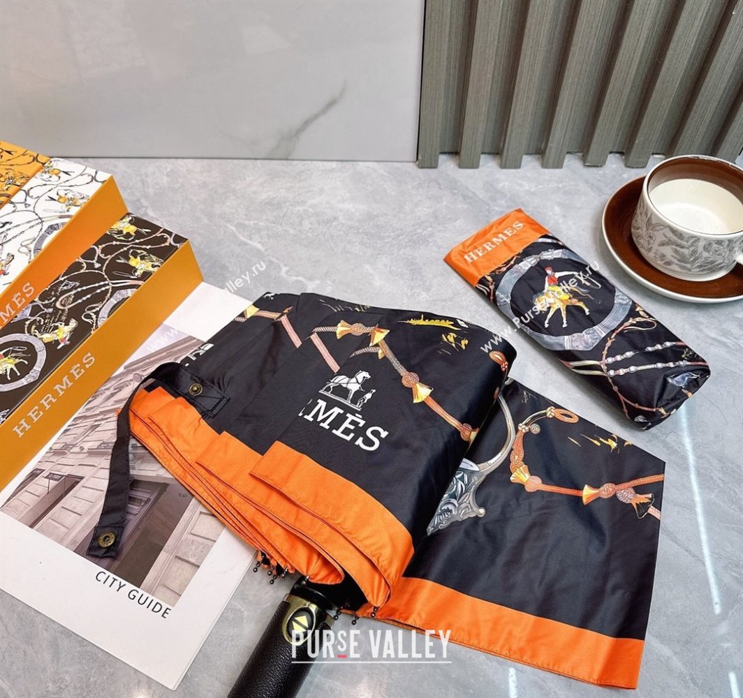 Hermes Umbrella Black 2025 031205 (shi-250312109)