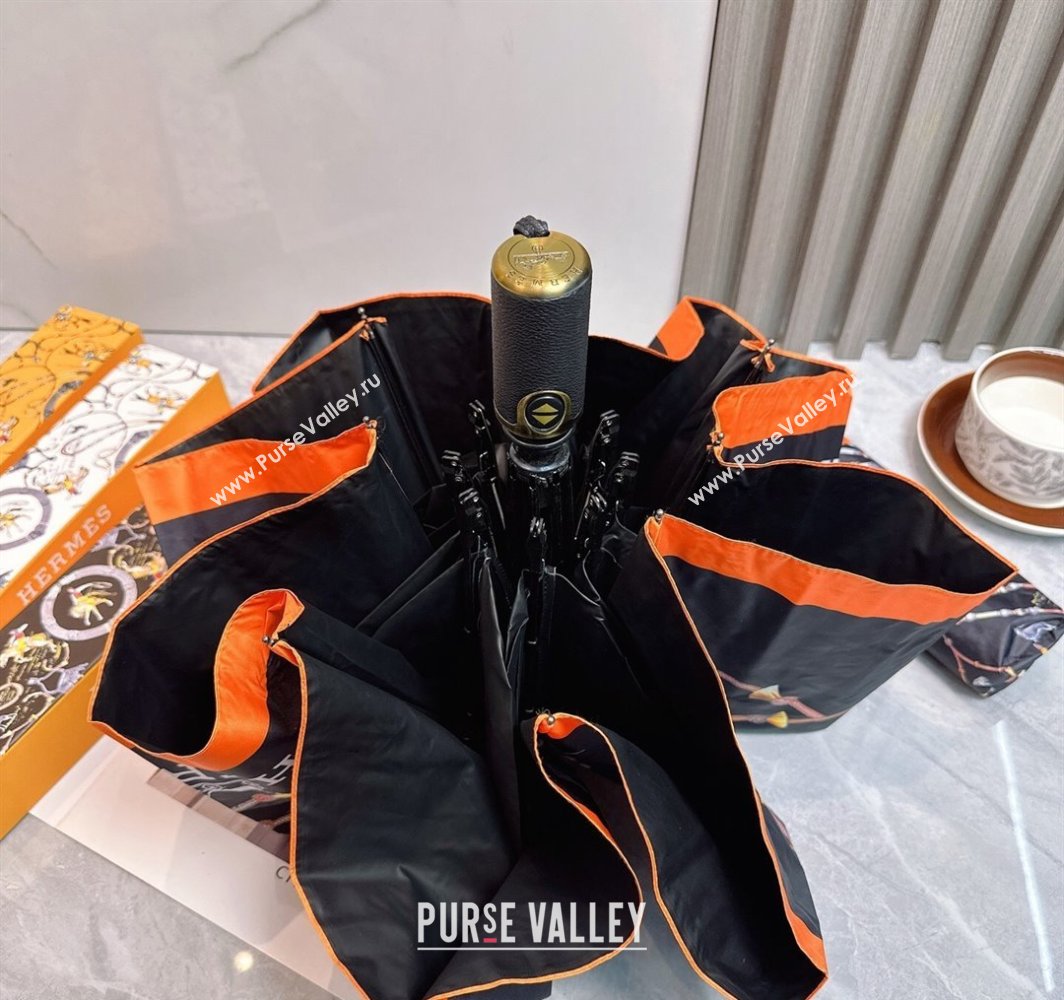 Hermes Umbrella Black 2025 031205 (shi-250312109)