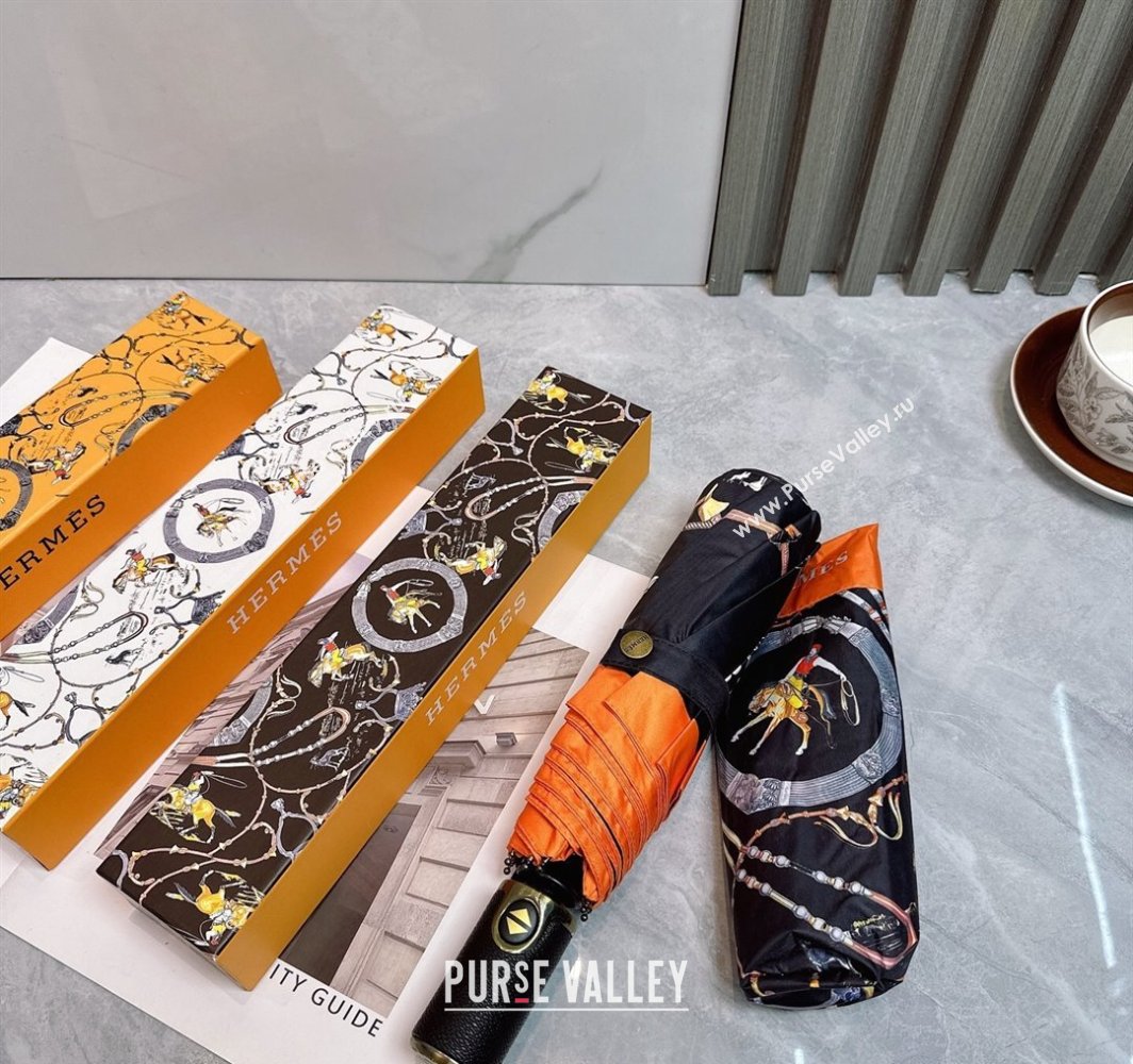 Hermes Umbrella Black 2025 031205 (shi-250312109)