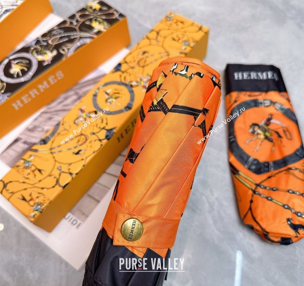 Hermes Umbrella Orange 2025 031205 (shi-250312108)