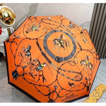Hermes Umbrella Orange 2025 031205 (shi-250312108)