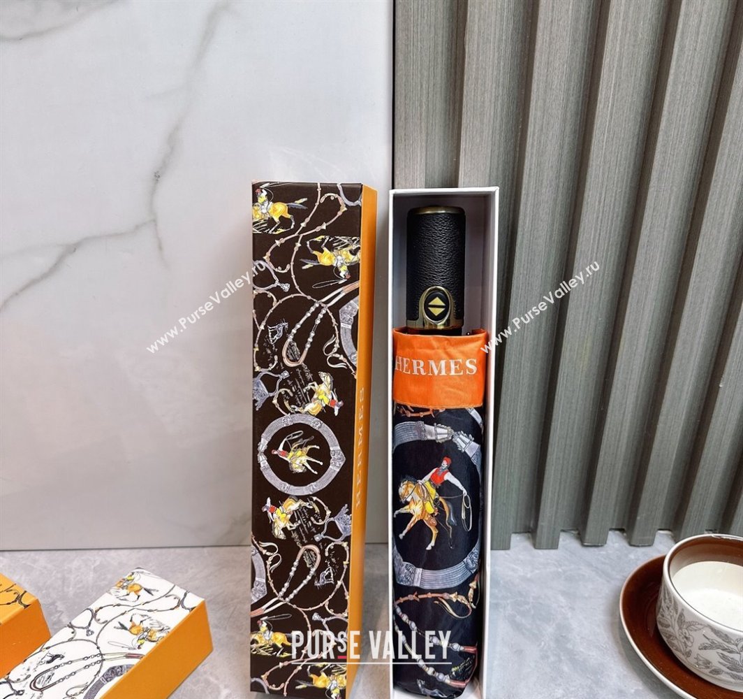 Hermes Umbrella Black 2025 031205 (shi-250312109)