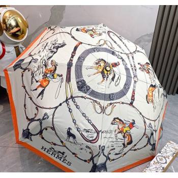 Hermes Umbrella White 2025 031205 (shi-250312107)