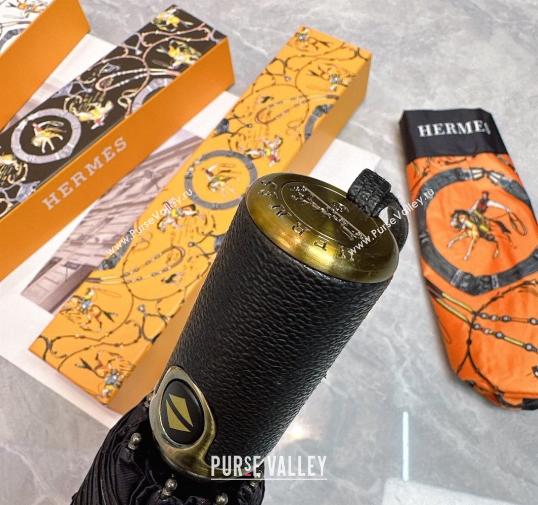 Hermes Umbrella Orange 2025 031205 (shi-250312108)