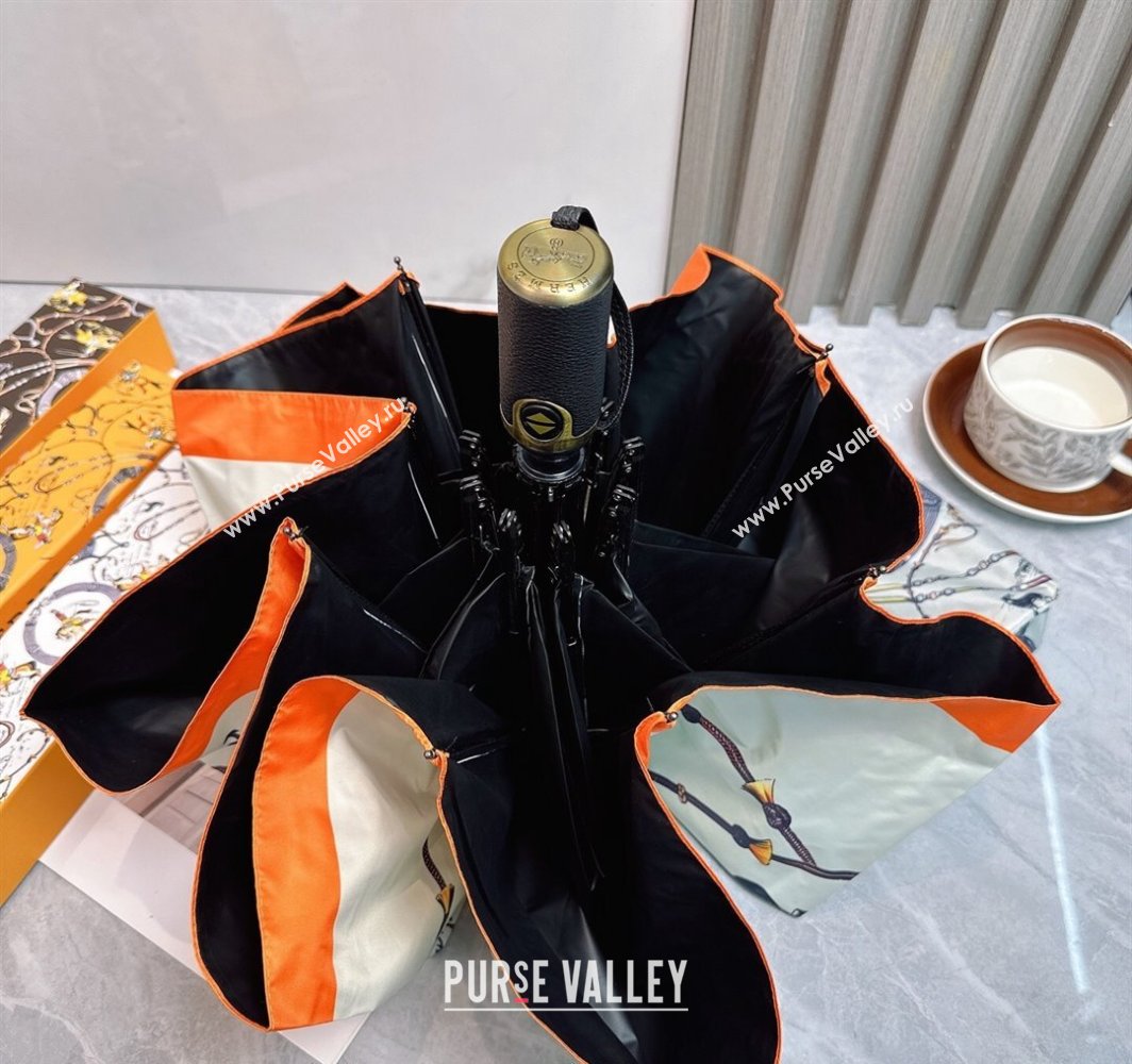 Hermes Umbrella White 2025 031205 (shi-250312107)