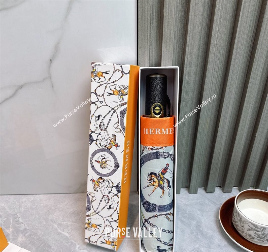 Hermes Umbrella White 2025 031205 (shi-250312107)