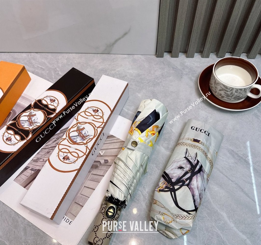 Hermes Umbrella White 2025 031204 (shi-250312105)