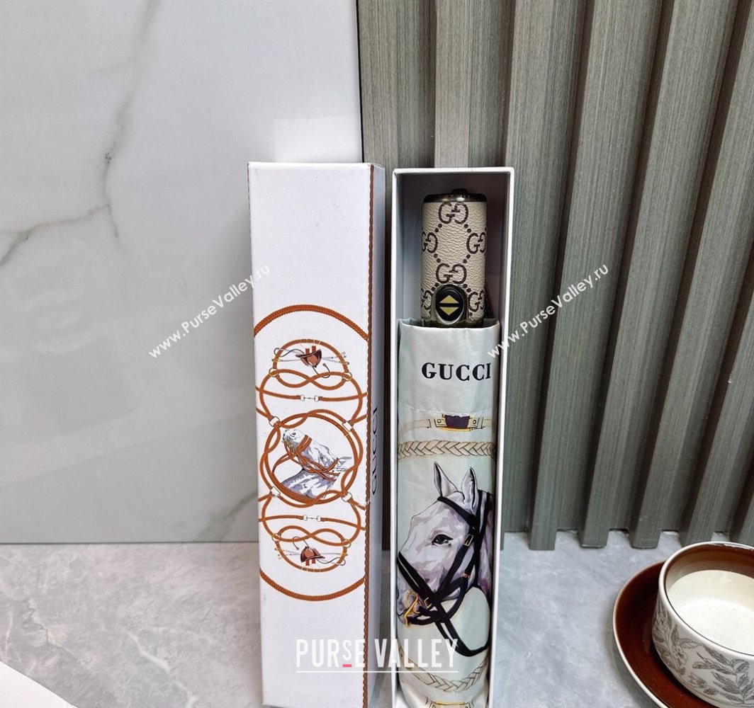 Hermes Umbrella White 2025 031204 (shi-250312105)