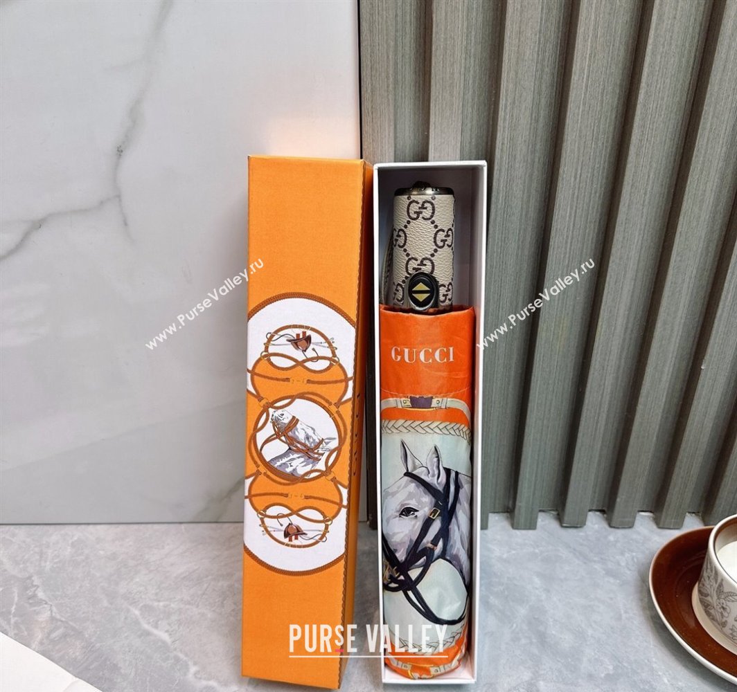 Hermes Umbrella Orange 2025 031204 (shi-250312104)