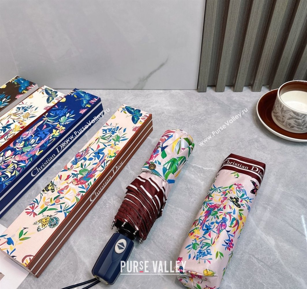 Dior Butterfly Umbrella Light Pink 2025 0312 (shi-250312090)