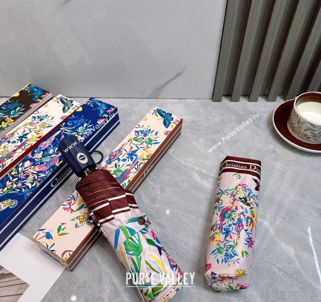 Dior Butterfly Umbrella Light Pink 2025 0312 (shi-250312090)