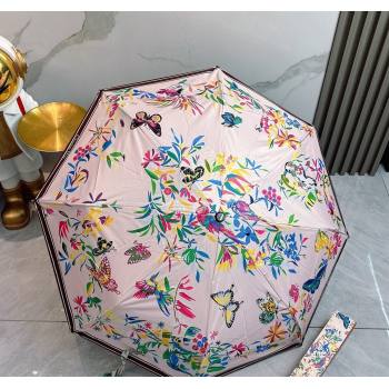 Dior Butterfly Umbrella Light Pink 2025 0312 (shi-250312090)