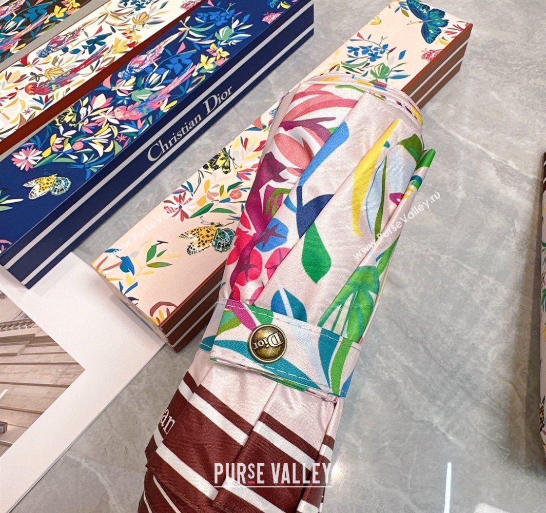 Dior Butterfly Umbrella Light Pink 2025 0312 (shi-250312090)