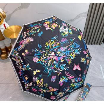 Dior Butterfly Umbrella Black 2025 0312 (shi-250312092)