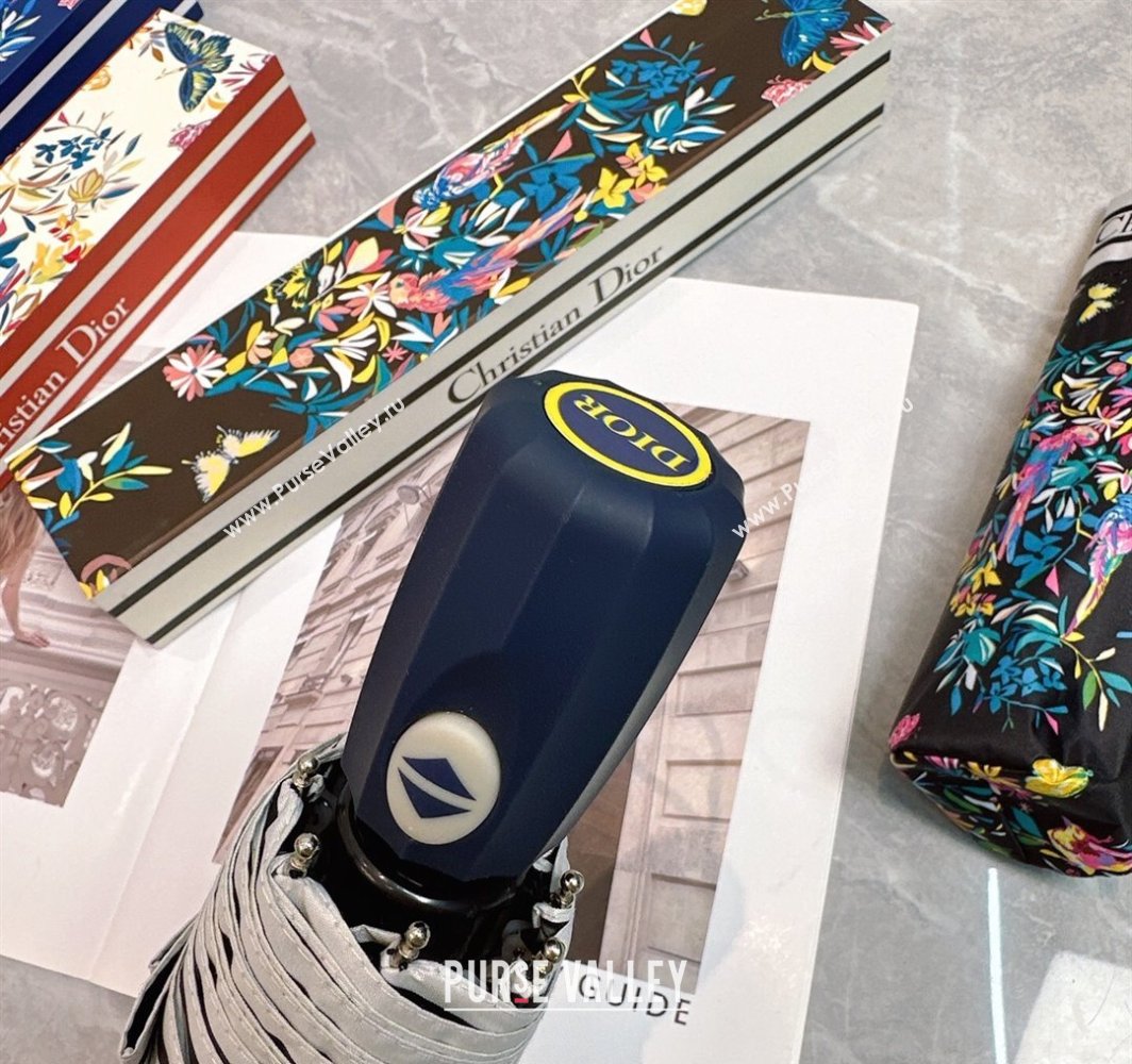 Dior Butterfly Umbrella Black 2025 0312 (shi-250312092)