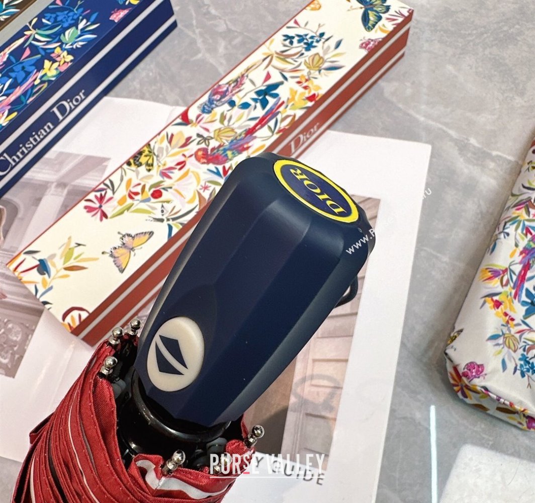 Dior Butterfly Umbrella White 2025 0312 (shi-250312093)